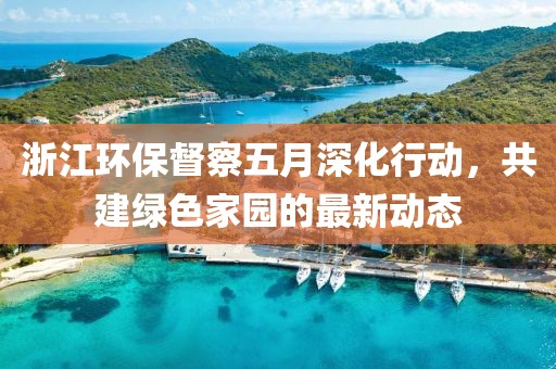 浙江環保督察五月深化行動,共建綠色家園的最新動態