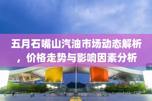 五月石嘴山汽油市場動態(tài)解析,價格走勢與影響因素分析