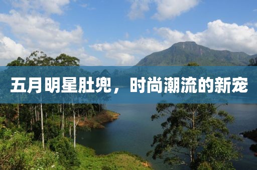五月明星肚兜,時尚潮流的新寵