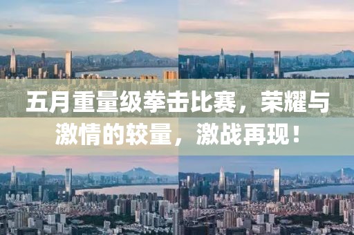 五月重量級拳擊比賽,榮耀與激情的較量,激戰再現!