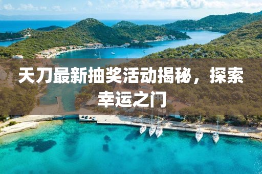 天刀最新抽獎活動揭秘,探索幸運之門