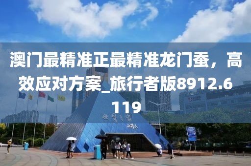 澳門最精準正最精準龍門蠶,高效應對方案_旅行者版8912.6119