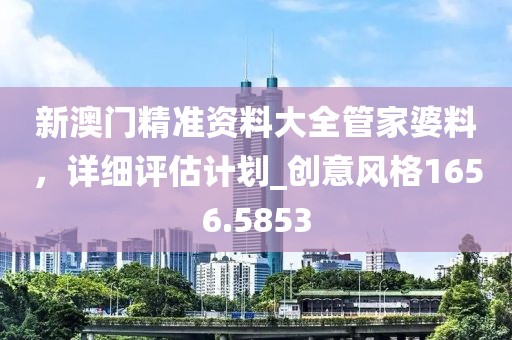 新澳門精準資料大全管家婆料,詳細評估計劃_創意風格1656.5853