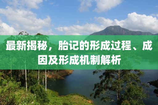 最新揭秘,胎記的形成過(guò)程、成因及形成機(jī)制解析
