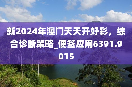 新2024年澳門天天開好彩，綜合診斷策略_便簽應用6391.9015