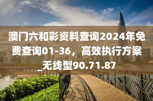 澳門六和彩資料查詢2024年免費查詢01-36,高效執行方案_無線型90.71.87