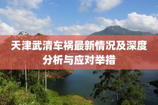 天津武清車(chē)禍最新情況及深度分析與應(yīng)對(duì)舉措